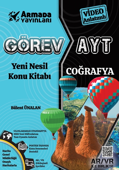 resm GÖREV AYT COĞRAFYA YENİ NESİL KONU KİTABI