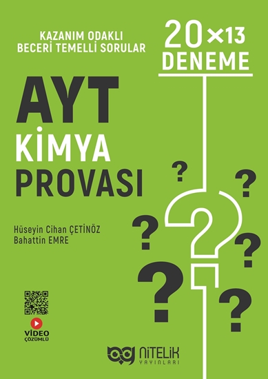 resm AYT KİMYA PROVASI 20*13  DENEME