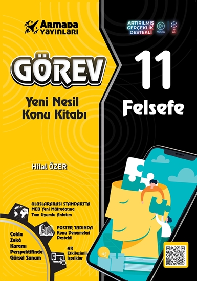 resm ARMADA GÖREV 11 FELSEFE YENİ NESİL KONU KİTABI