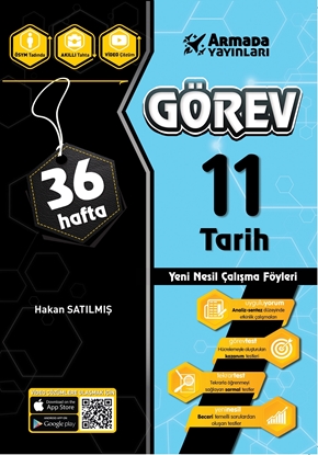 Resim ARMADA GÖREV 11.SINIF TARİH YENİ NESİL ÇALIŞMA FÖYLERİ