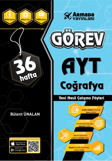 resm ARMADA GÖREV AYT COĞRAFYA YENİ NESİL ÇALIŞMA FÖYLERİ