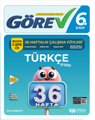 Resim NİTELİK 6.SINIF GÖREV 6 TÜRKÇE (36 HAFTA)