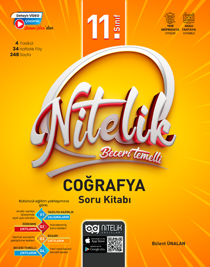 resm Nitelik 11.Sınıf Beceri Temelli Coğrafya Soru Kitabı