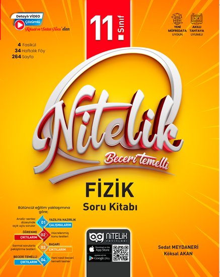 resm NİTELİK 11.SINIF FİZİK SORU KİTABI BECERİ TEMELLİ